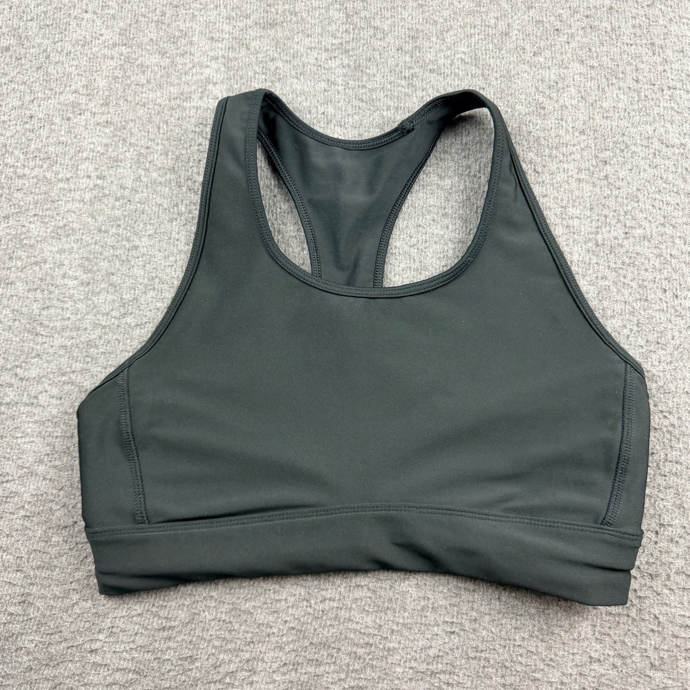 DSG‎ Women's Black Racerback Sports Bra Small Activewear Gym Workout Top